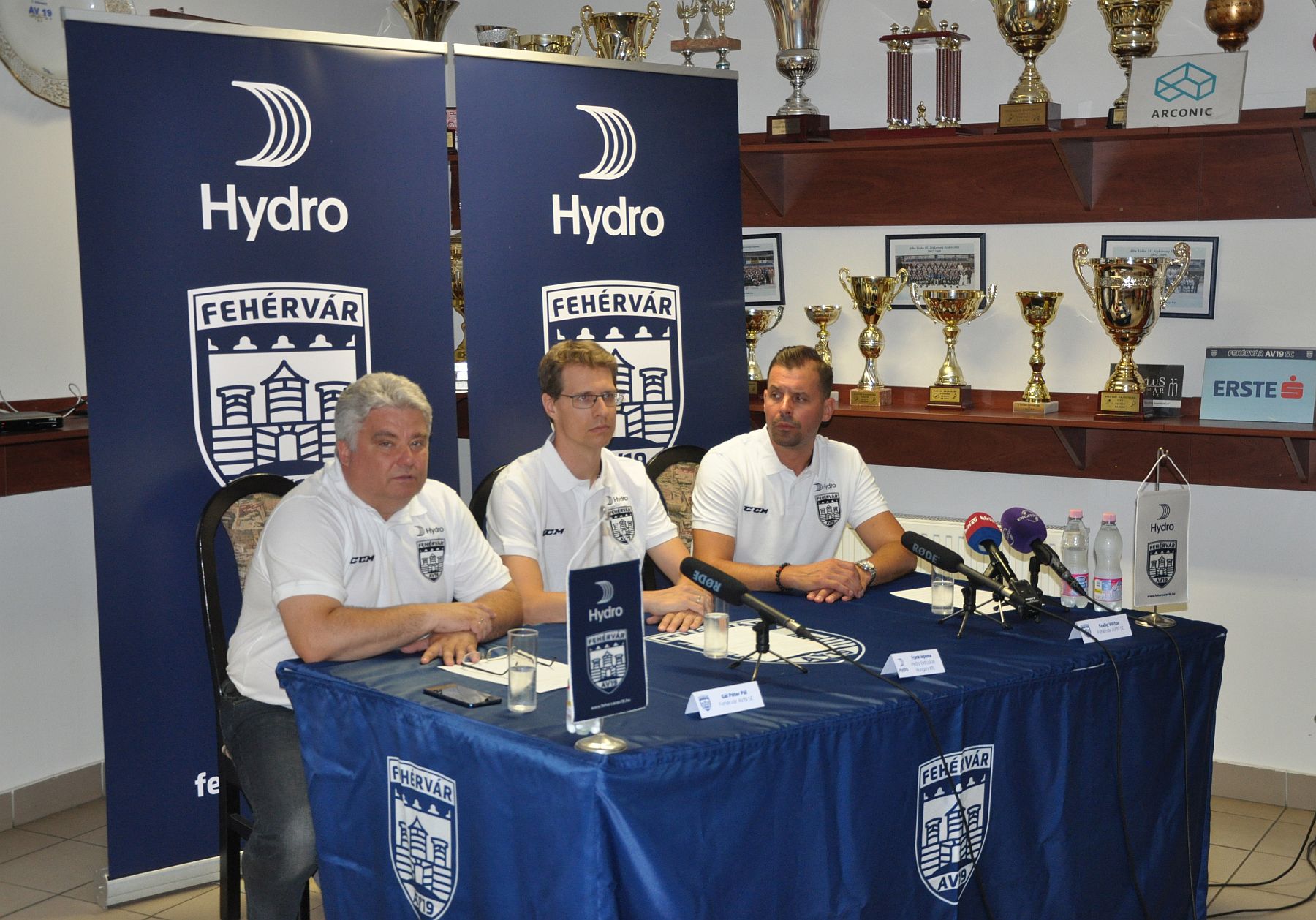 Hydro Fehérvár AV19 - hároméves szponzori megállapodást kötött a hokiklub